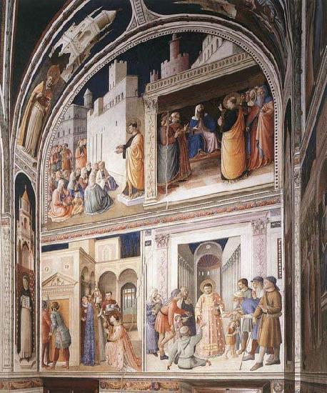 Fra Angelico Scenes from the Lives of Sts Lawrence and Stephen